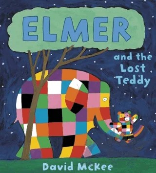 Elmer and the Lost Teddy – David McKee – Andersen Press kitap kapağı