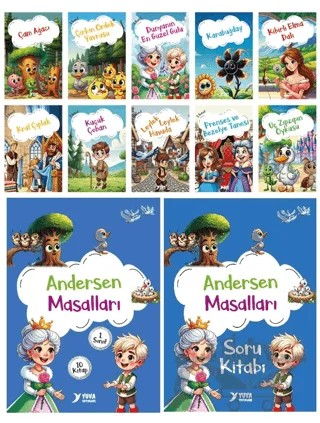 Andersen Masalları (10 Kitap) – Ülkü Duysak – Yuva Yayınları kitap kapağı