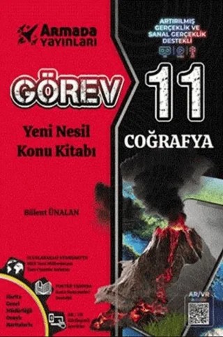 11. Sınıf Coğrafya Görev Konu Kitabı – Bülent Ünalan – Armada Yayınları kitap kapağı