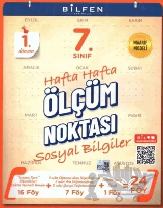 7. Sınıf Sosyal Bilgiler Ölçüm Noktası 1. Dönem – Kolektif – Bilfen Yayıncılık kitap kapağı