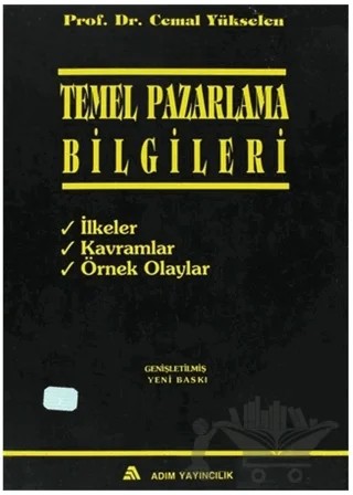 Temel Pazarlama Bilgileri – Cemal Yükselen – Adım Yayıncılık kitap kapağı