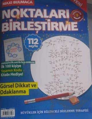 Noktaları Birleştirme 2023 – Maxi Yayıncılık kitap kapağı