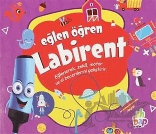 Labirent - Eğlen Öğren – Kolektif – Ahbap Kitap kitap kapağı