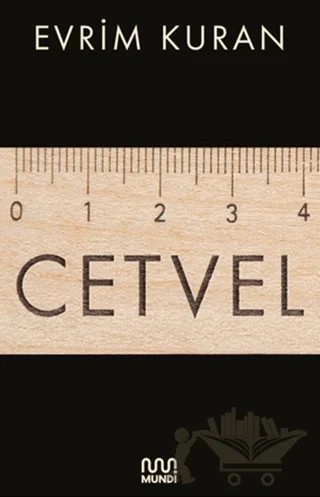 Cetvel – Evrim Kuran – Mundi kitap kapağı