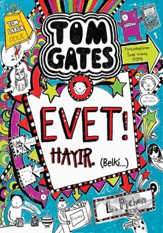 Tom Gates Evet! Hayır Belki – Liz Pichon – Tudem Yayınları kitap kapağı