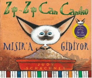 Zıp-Zıp Can Caniko Mısır'a Gidiyor – Judy Schachner – Artemis Yayınları kitap kapağı