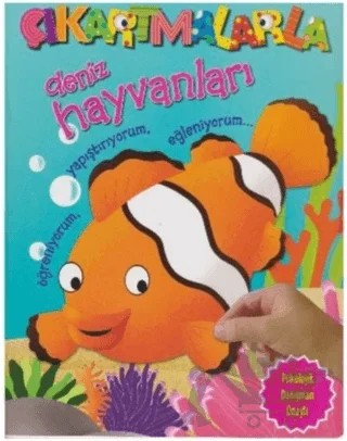 Çıkartmalarla Deniz Hayvanları – Kolektif – Parıltı Yayınları kitap kapağı
