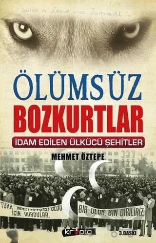 Ölümsüz Bozkurtlar – Mehmet Öztepe – Kripto Basım Yayın kitap kapağı