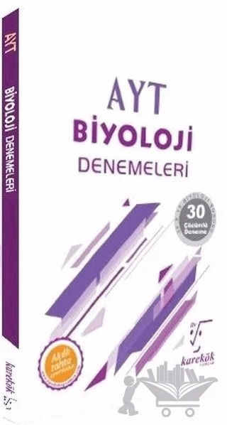 AYT Biyoloji Denemeleri - 30 Çözümlü Deneme – Görkem Durmuş, Nebahat Avcı Bulut, Neşe Deniz – Karekök Yayıncılık kitap kapağı