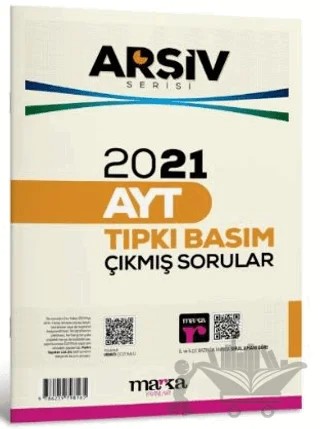 2021 AYT Arşiv Serisi Çıkmış Sorular Tamamı Video Çözümlü – Kollektif – Marka Yayınları kitap kapağı