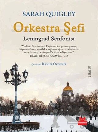 Orkestra Şefi – Sarah Quigley – Kırmızı Kedi Yayınevi kitap kapağı