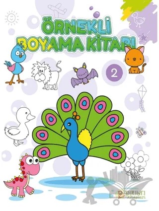 Örnekli Boyama Kitabı - 2 – Kollektif – Pırıltı Kitapları - Erkam kitap kapağı