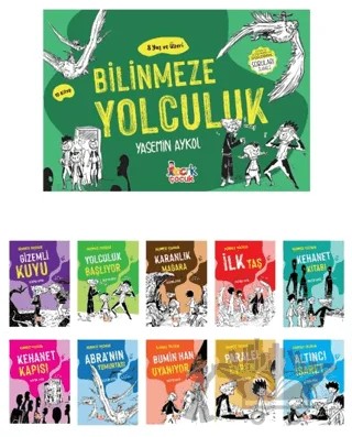 Bilinmeze Yolculuk (10 Kitap-Soru Kitapçığı) – Yasemin Aykol – Bıcırık Yayınları kitap kapağı