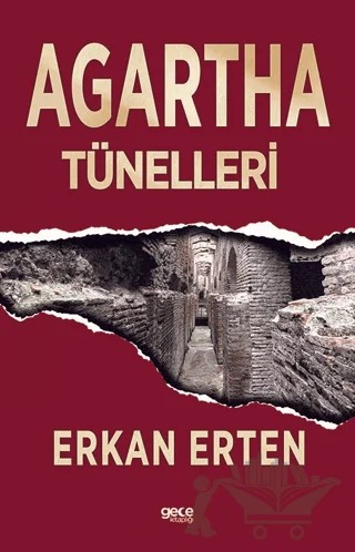 Agartha Tünelleri – Erkan Erten – Gece Kitaplığı kitap kapağı