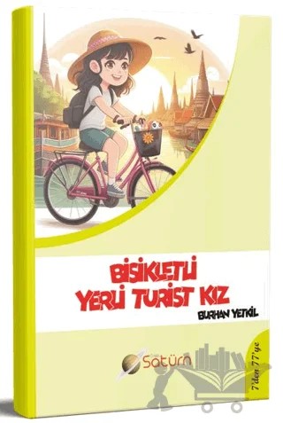 Bisikletli Yerli Turist – Burhan Yetkil – Satürn Yayınları kitap kapağı
