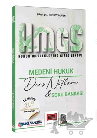 2025 Hukuk Mesleklerine Giriş Sınavı Medeni Hukuk Ders Notları & Soru Bankası – Kudret Güvenç – Yargı Yayınevi kitap kapağı