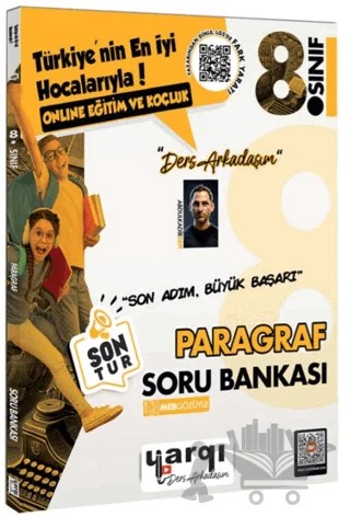 8. Sınıf LGS Paragraf Son Tur Soru Bankası – Abdulkadir Sefi – Yargı Yayınevi kitap kapağı