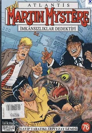 Yeni Martin Mystere Sayı: 76 Kayıp Yaratıkların Uzay Gemisi – Lal Kitap kitap kapağı
