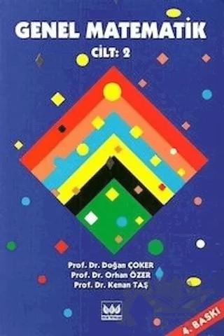 Genel Matematik 2 – Doğan Çoker, Orhan Özer, Kenan Taş – Bilim Yayınevi kitap kapağı