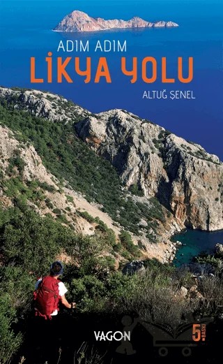 Adım Adım Likya Yolu – Altuğ Şenel – Vagon Kitap kitap kapağı