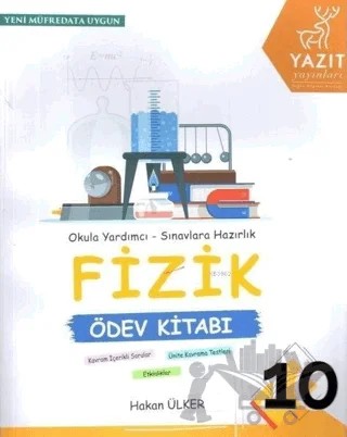 Yazıt 10. Sınıf Fizik Ödev Kitabı – Hakan Ülker – Yazıt Yayıncılık kitap kapağı