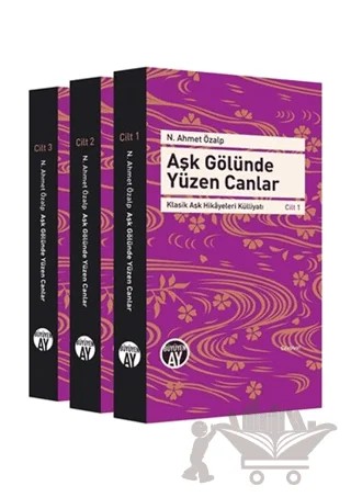 Aşk Gölünde Yüzen Canlar (3 Cilt Takım) – Kolektif – Büyüyen Ay Yayınları kitap kapağı