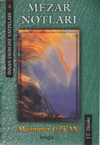 Mezar Notları – Muammer Özkan – İnsan Dergisi Yayınları kitap kapağı