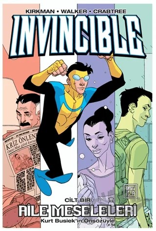 Invincible 1 – Robert Kirkman – Athica Yayınları kitap kapağı