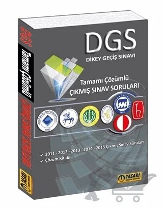 DGS Tamamı Çözümlü Çıkmış Sınav Soruları – Kolektif – Tasarı Eğitim Yayınları kitap kapağı