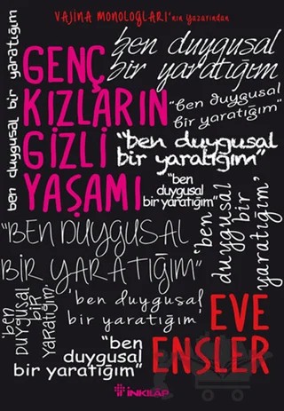Genç Kızların Gizli Yaşamı – Eve Ensler – İnkılap Kitabevi kitap kapağı