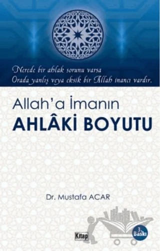 Allah’a İmanın Ahlaki Boyutu – Mustafa Acar – Kitap Dünyası Yayınları kitap kapağı