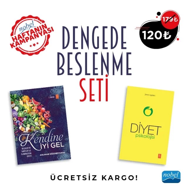 DENGEDE BESLENME SETİ – Aslıhan Gözdem Kaya Jane Ogden – Haftanın Kampanyası kitap kapağı