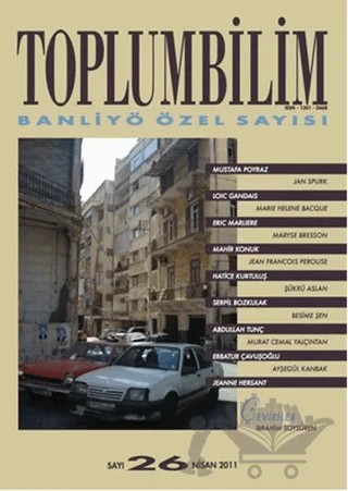 Toplumbilim Sayı: 26 Banliyö Özel Sayısı – Bağlam Yayınları kitap kapağı