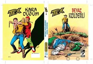 Tex Klasik Seri - 2 – Gianluigi Bonelli – Çizgi Düşler Yayınevi kitap kapağı