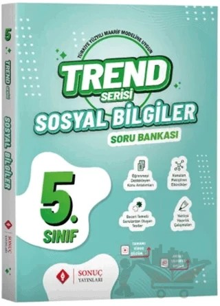 5. Sınıf Sosyal Bilgiler Trend Serisi Soru Bankası – Kolektif – Sonuç Yayınları kitap kapağı