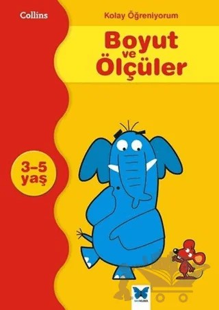 Kolay Öğreniyorum Boyut ve Ölçüm – Carol Cornwell – Mavi Kelebek Yayınları kitap kapağı