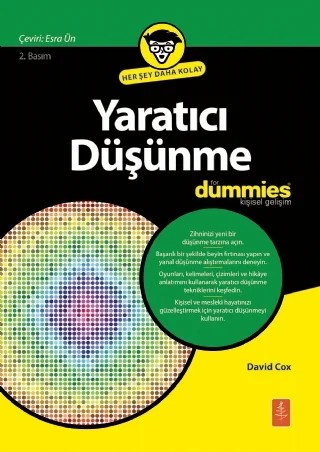 Yaratıcı Düşünme for Dummies - Creative Thinking for Dummies – David Cox – Dummies kitap kapağı
