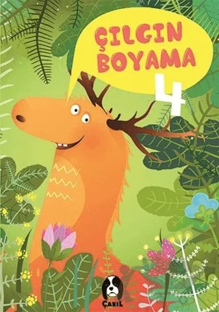 Çılgın Boyama 4 – Kolektif – Çakıl Yayınları kitap kapağı