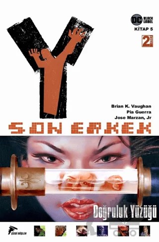 Y Son Erkek Cilt 05 – Brian K. Vaughan – Çizgi Düşler Yayınevi kitap kapağı