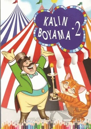 Kalın Boyama 2 – Kolektif – Özyürek Yayınları kitap kapağı