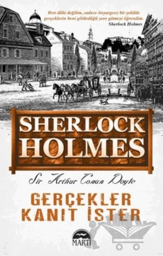 Gerçekler Kanıt İster – Sir Arthur Conan Doyle – Martı Yayınları kitap kapağı