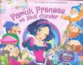 Pamuk Prenses ve Yedi Cüceler - Muhteşem Üç Boyutlu Kitaplar – Kolektif – Çocuk Gezegeni kitap kapağı