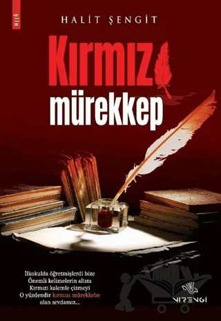 Kırmızı Mürekkep – Halit Şengit – Nirengi Yayınları kitap kapağı