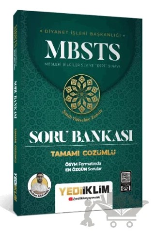 MBSTS Tamamı Çözümlü Soru Bankası – Burhan Karakışla – Yediiklim Yayınları kitap kapağı
