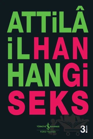 Hangi Seks – Attila İlhan – İş Bankası Kültür Yayınları kitap kapağı