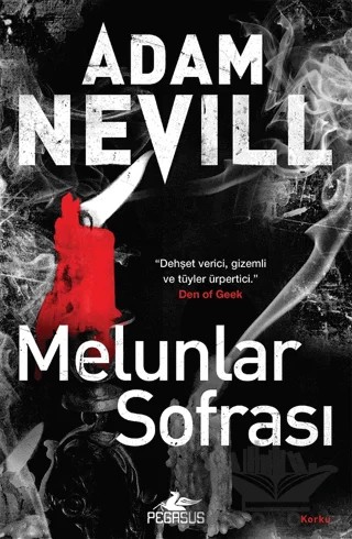 Melunlar Sofrası – Adam Nevill – Pegasus Yayınları kitap kapağı
