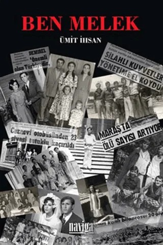 Ben Melek – Ümit İhsan – Naviga Yayınları kitap kapağı