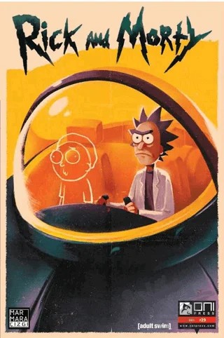Rick and Morty 29 – Zac Gorman – Marmara Çizgi kitap kapağı