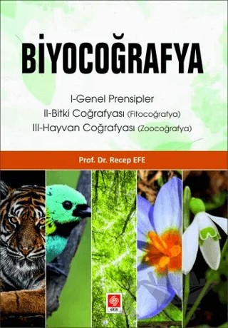 Biyocoğrafya – Recep Efe – Ekin Basım Yayın kitap kapağı