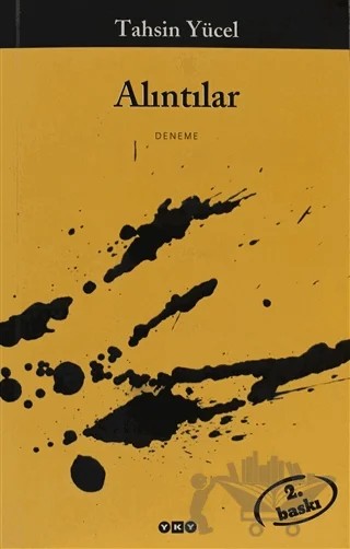 Alıntılar – Tahsin Yücel – Yapı Kredi Yayınları kitap kapağı